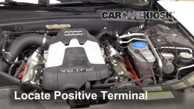 2011 Audi S4 3.0L V6 Supercharged Batería Encendido de puente